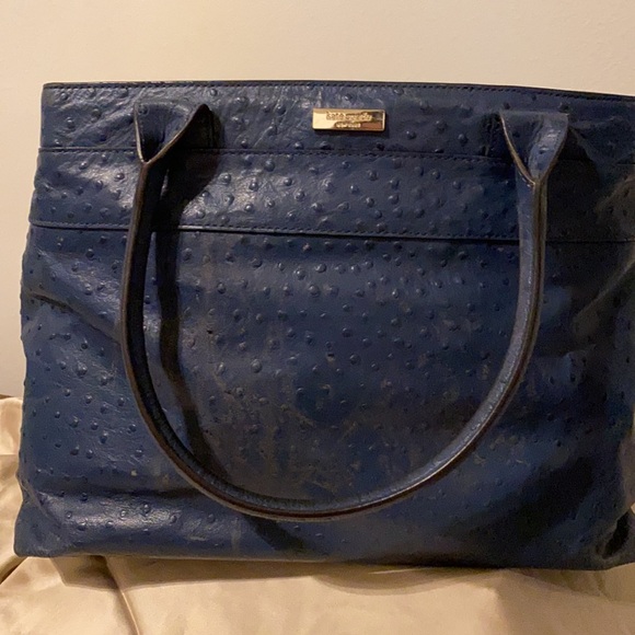 Kate Spade Charm City Ostrich Diehl Tote - Picture 2 of 12